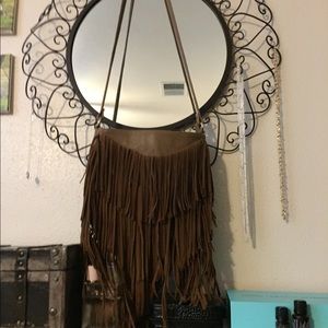 Fringe purse